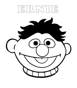 Easy sesame street elmo coloring pages playing learning