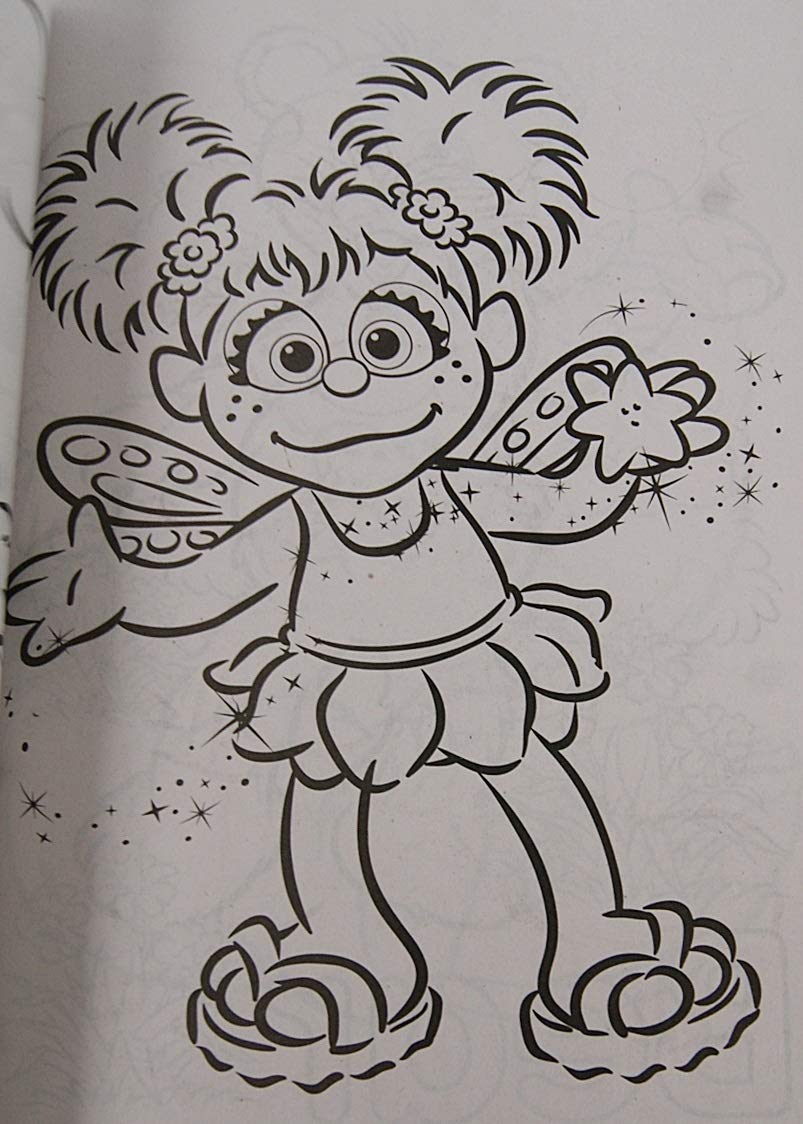Sesame street coloring activity book bundle