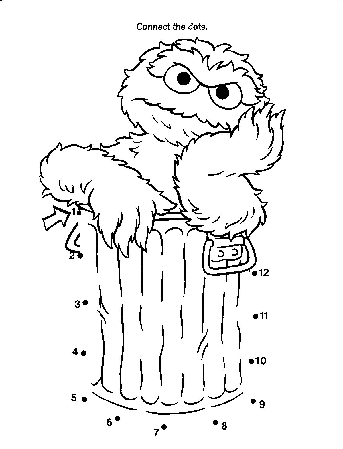 Sesame street coloring pages