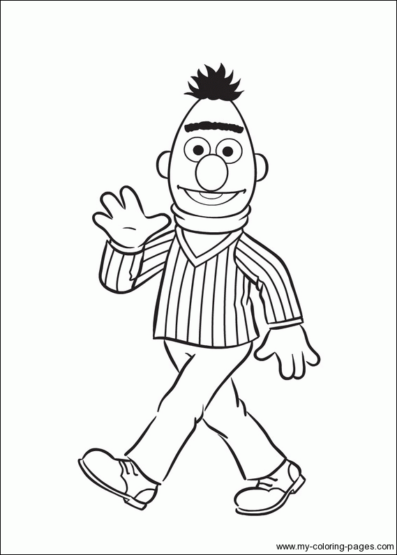 Ernie bert coloring pages sesame street coloring pages coloring pages sesame street