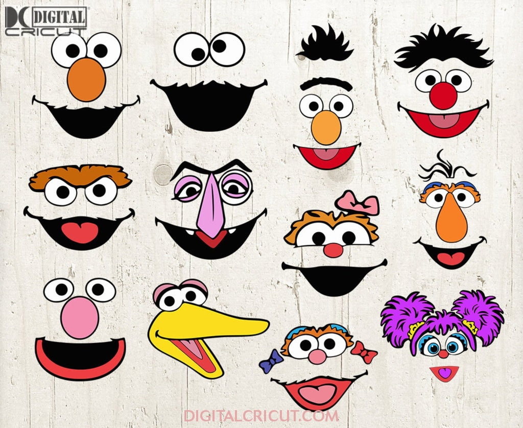 Faces bundle svg layered svg â