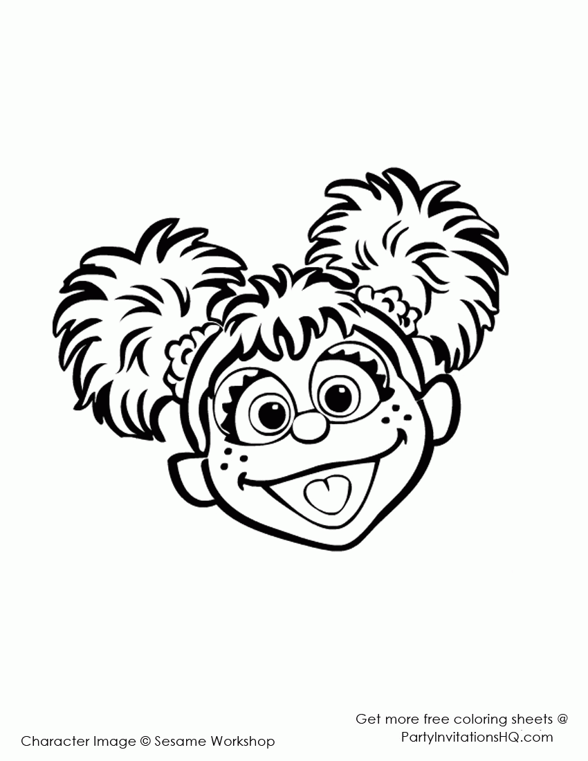 Abby sesame street svg