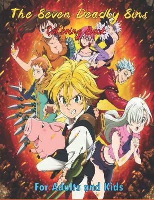 The seven deadly sins loring book for adults and kids bann lors arts book buy now at mighty ape