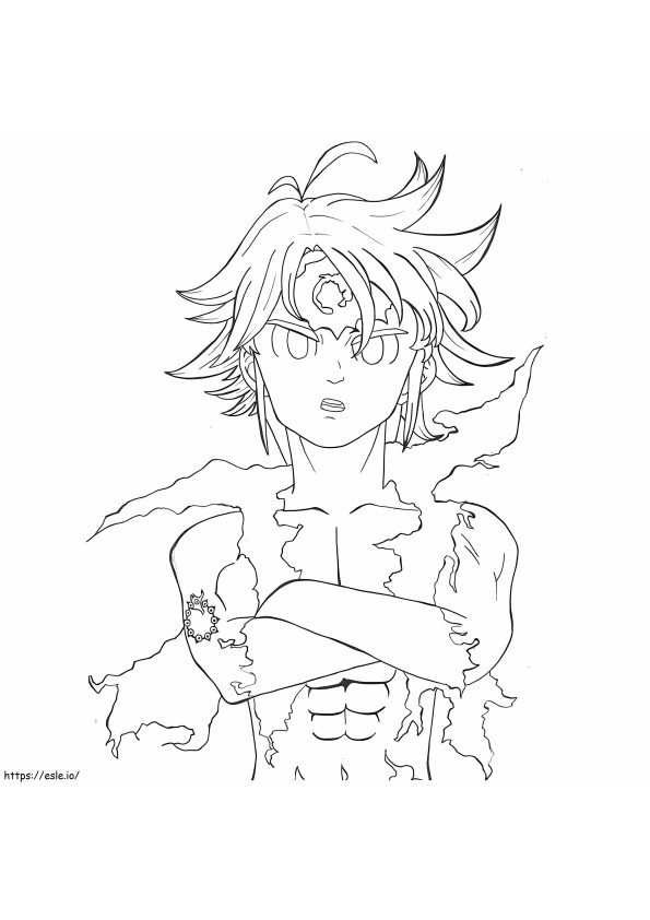 Meldas coloring coloring pages