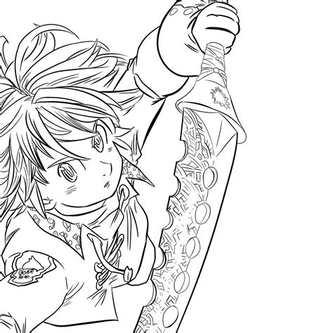 Seven deadly sins louring pages
