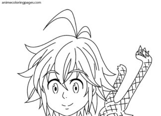 Deadly sins coloring pages to print and print online