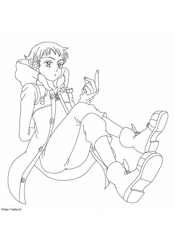 Seven deadly sins art coloring pages