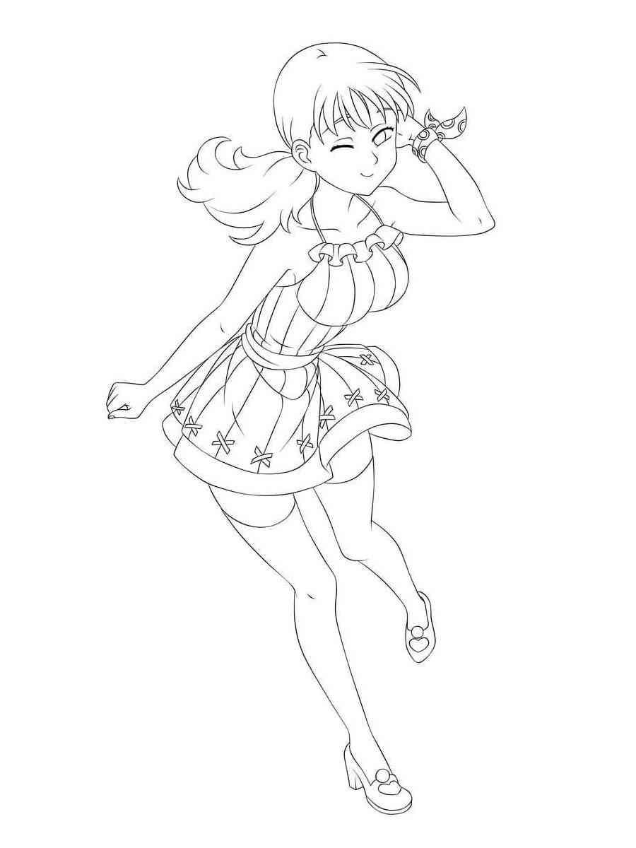 Seven deadly sins coloring pages