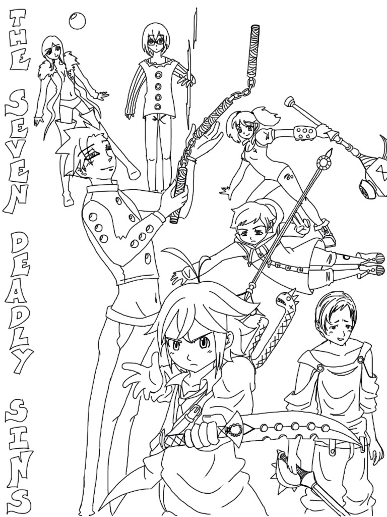 The seven deadly sins