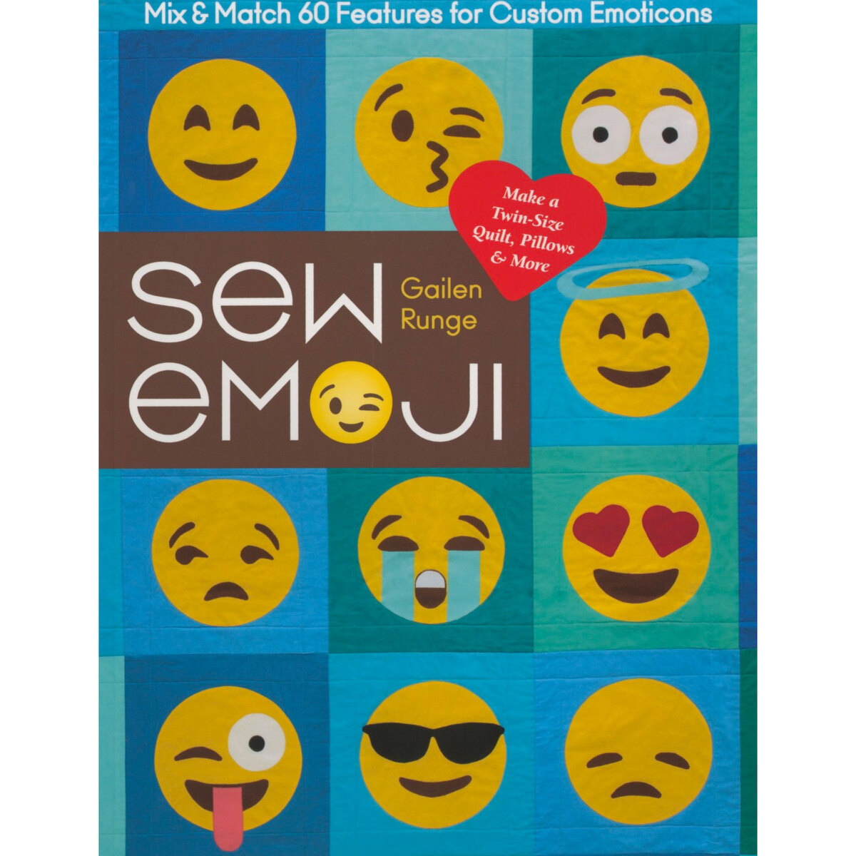Sew emoji book shabby fabrics