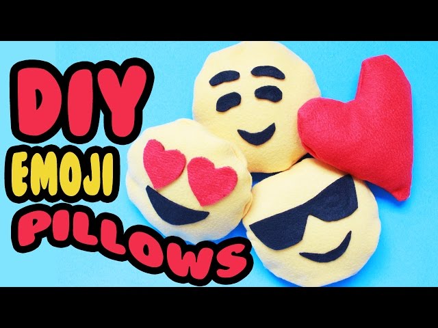 How to ake ini eoji pillows no sew easy project