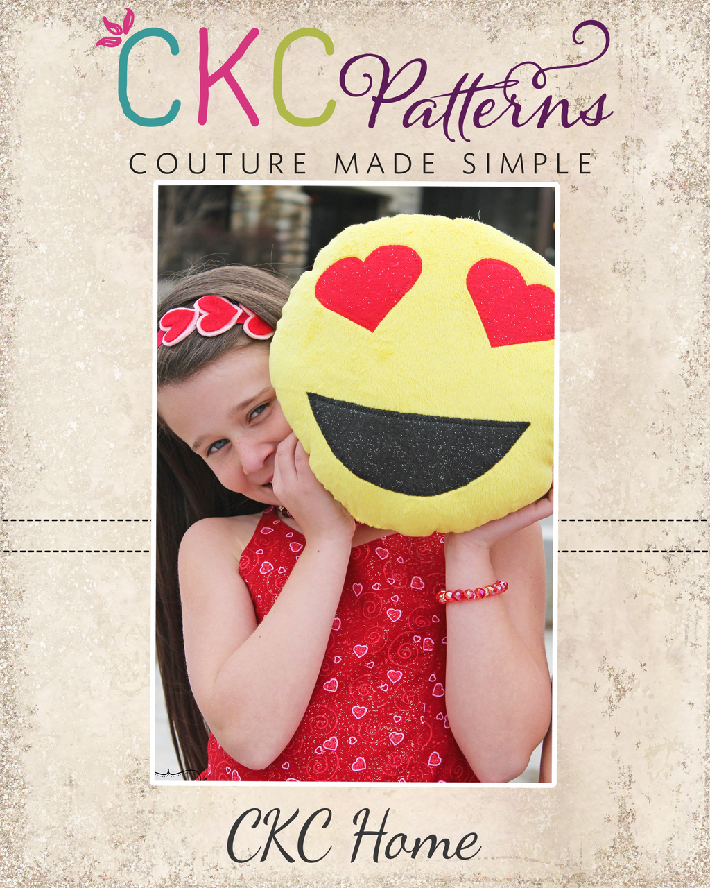Emorys emoji pillow pdf pattern