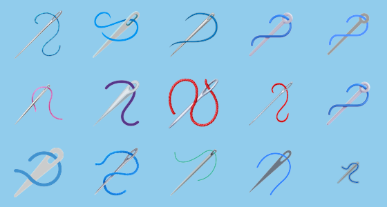 Ðª sewing needle emoji