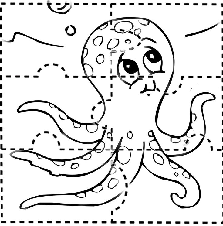 Printable puzzle pages for kids â sew cute patterns printable puzzles cute coloring pages fish coloring page