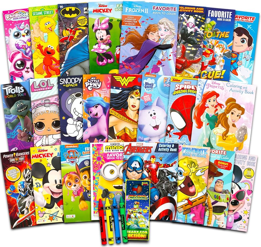 Beach kids bulk coloring books for ages