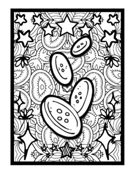 Sewing mindfulness mandala coloring pages textile printable coloring sheets pdf