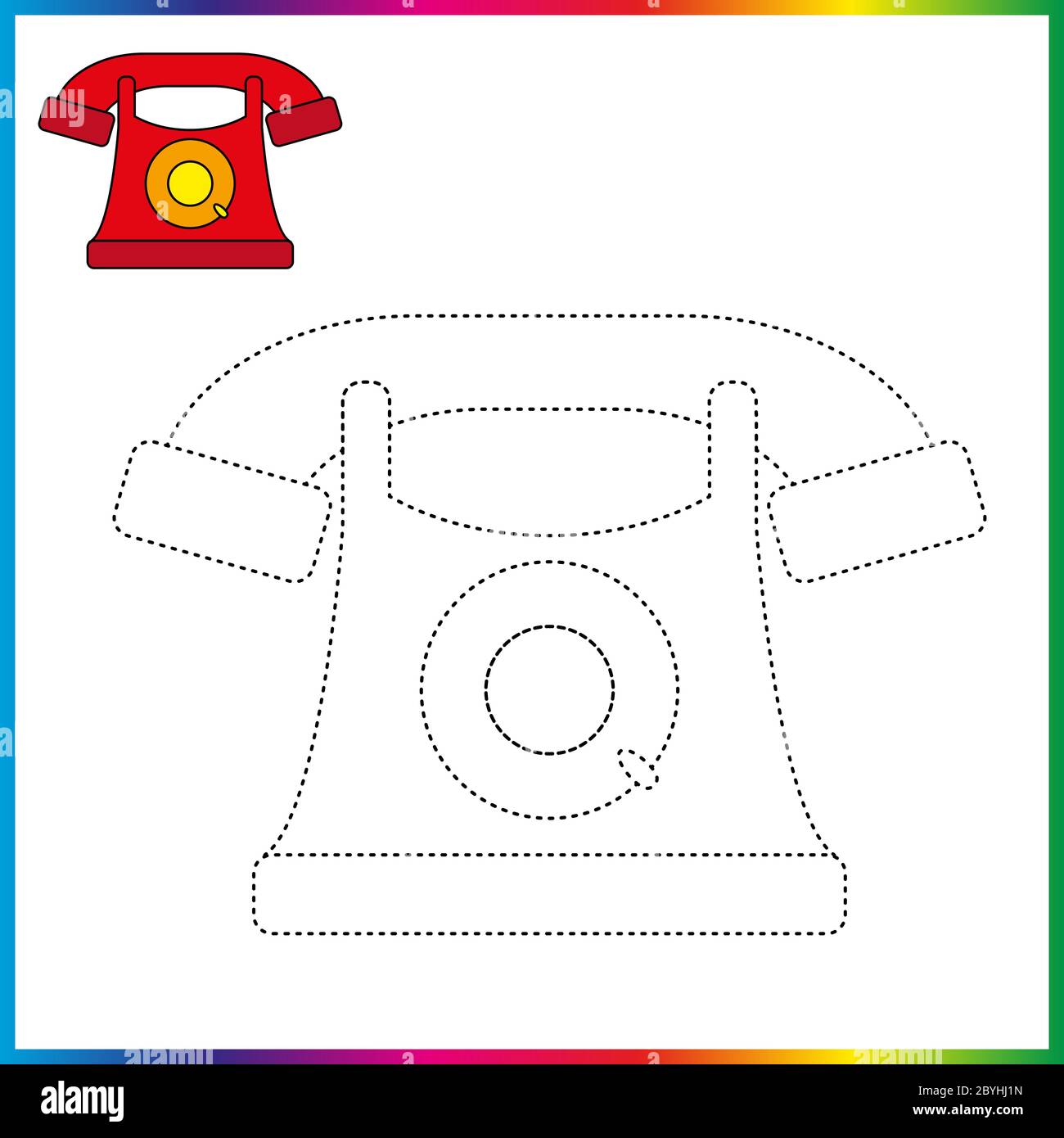 Vase connect the dots and coloring page worksheet