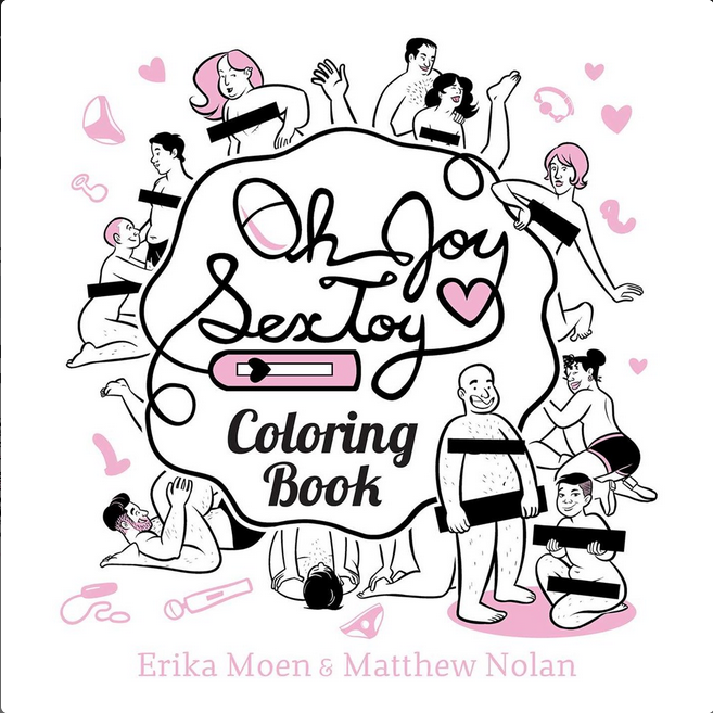 Oh joy sex toy coloring book microcosm publishing