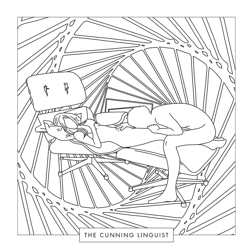 This nsfw adult coloring book is full of steamy sex positions