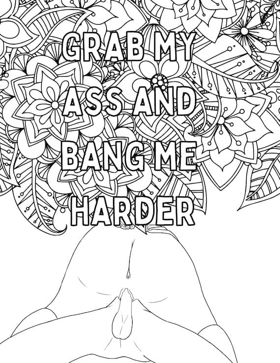 Sex digital coloring page erotic art print pattern line art romantic digital download sex positive bedroom decor adult coloring
