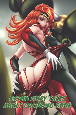 Grimm fairy tales adult coloring book perfect gift adults that love grimm fairy tales adult coloring book with over sexy coloring pages in and paperback square books