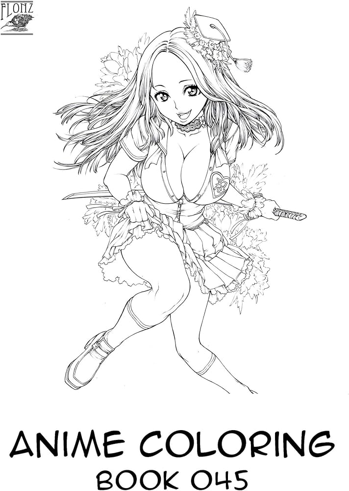 Anime coloring book pages x anime sexy girls flonz japan manga designs for adult coloring home