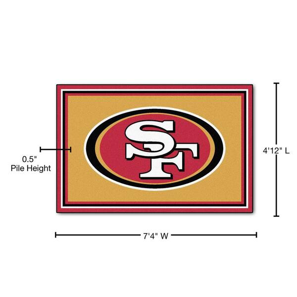 Fanmats san francisco ers ft x ft area rug