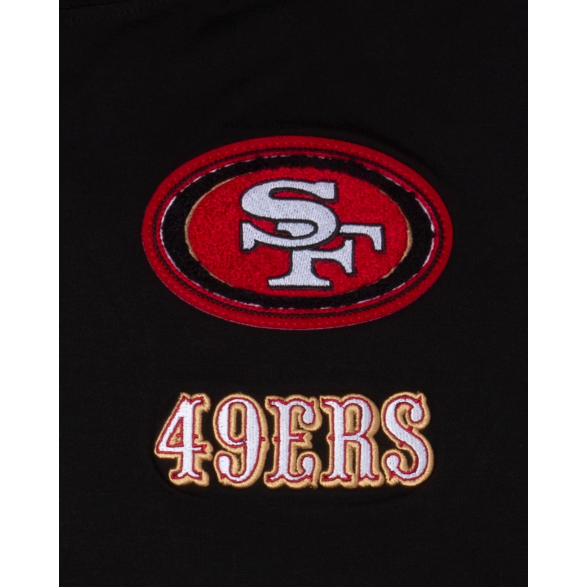 San francisco ers logo select black t