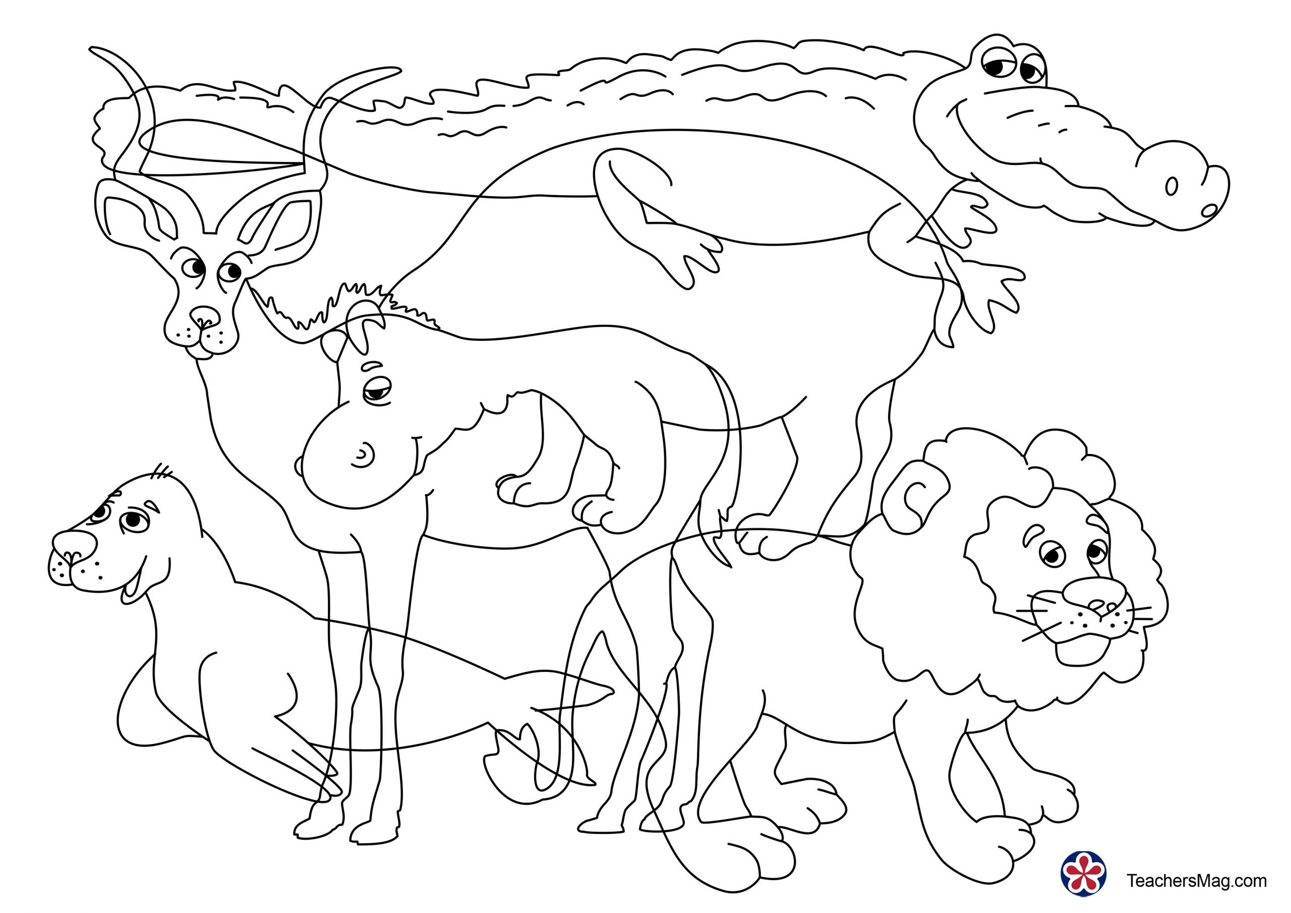 Shadow tracing activity for preschoolers