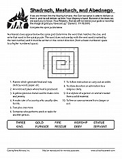 Shadrach meshach abednego childrens sermons resources sermons