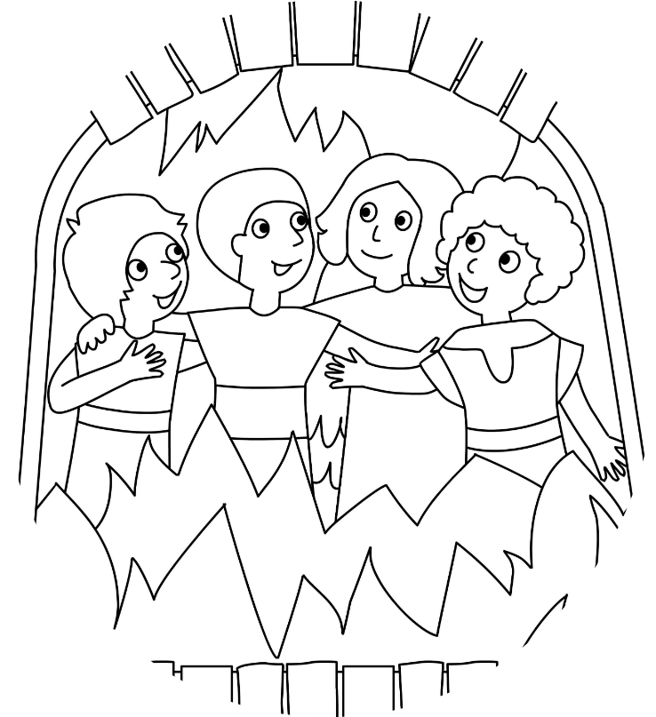 Free shadrach meshach and abednego coloring page download free shadrach meshach and abednego coloring page png images free cliparts on clipart library