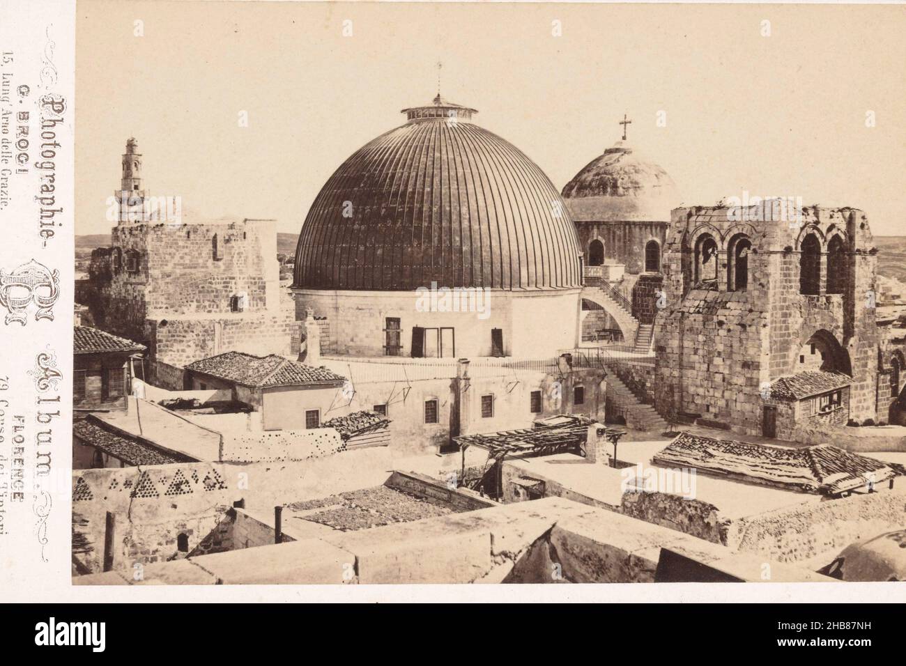 View dome church holy sepulchre hi
