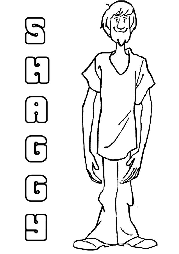 Scooby doo coloring pages shaggy scooby doo coloring pages halloween coloring pages scooby doo images