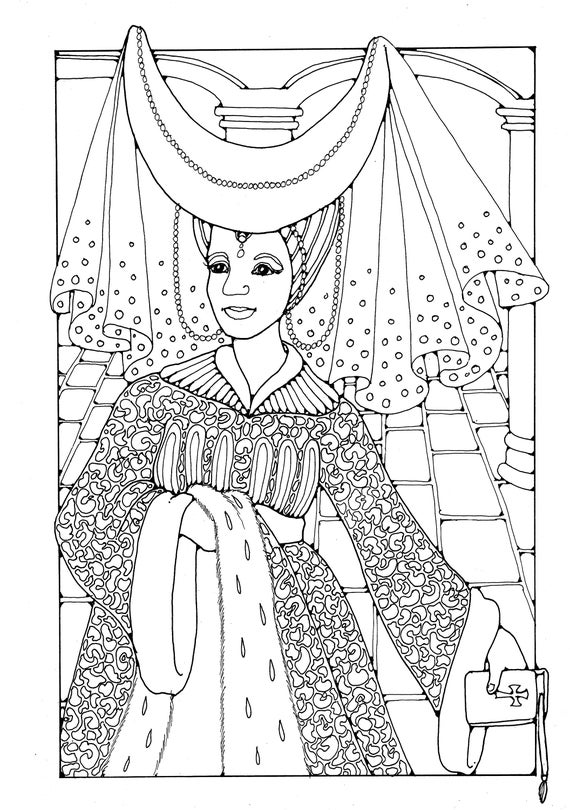 Shakespeare characters to colour in
