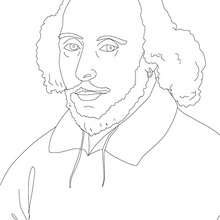 William shakespeare coloring pages
