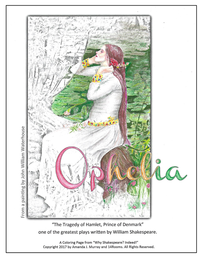 Shakespeare coloring pages â shakeshops