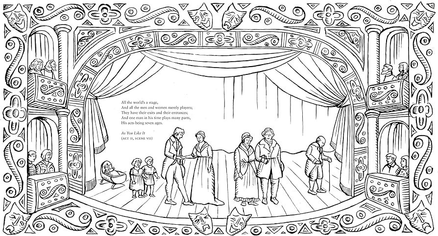 Louring shakespeare over stunning illustrations from shakespeares most famous sonnets and speeches judy stevens simon callow books