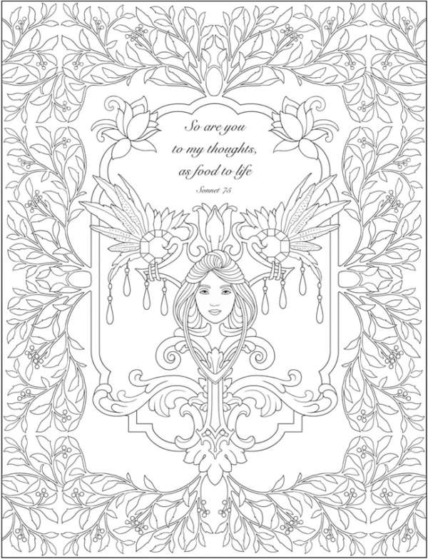 Free shakespeare coloring pages â