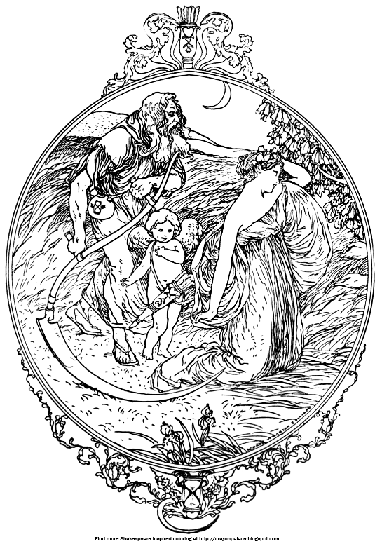 Crayon palace let me not to the marriage of true minds coloring page