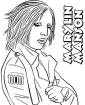Free printable coloring page with shakira