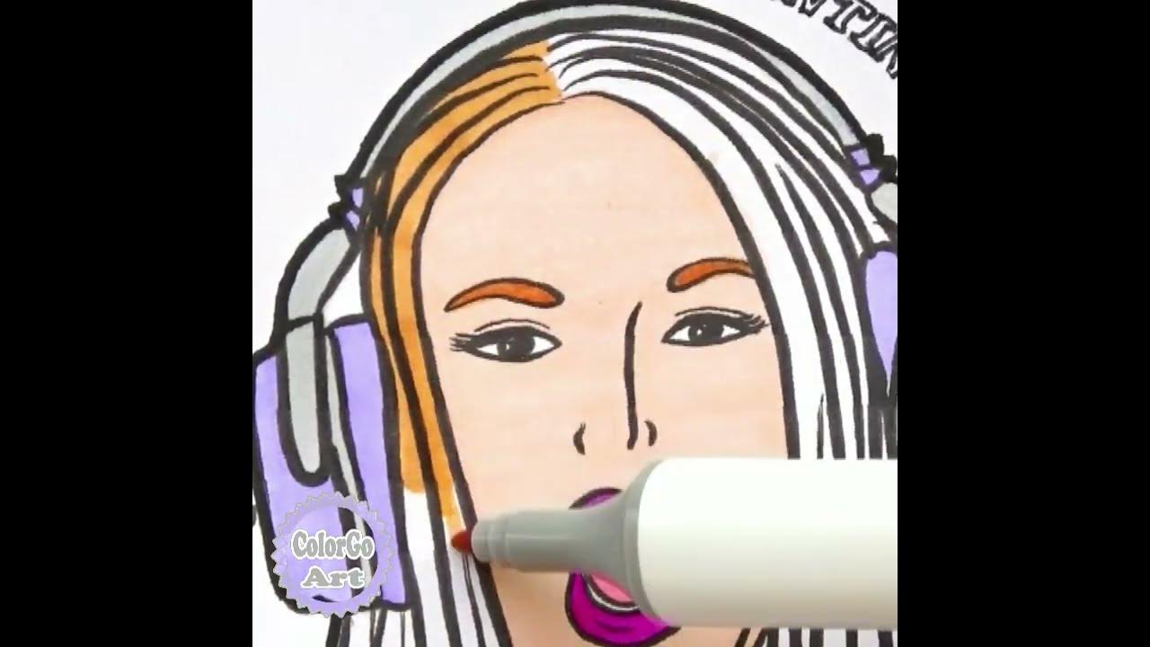 Shakira coloring pages shakira