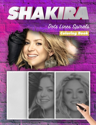 Shakira dots lines spirals coloring book new kind of stress relief coloring book for kids and adults paperback tattered cover book store