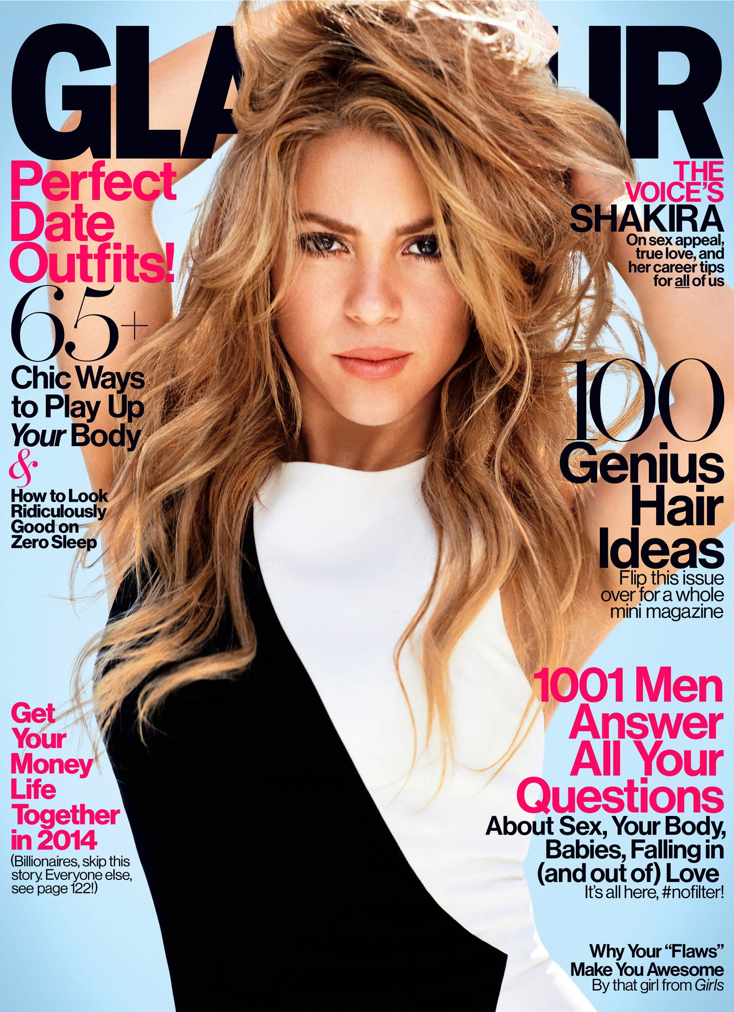 S february cover star shakira tells us im not on earth just to shake it and shake it endlessly