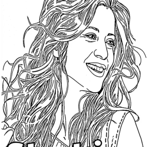 Shakira coloring pages printable for free download