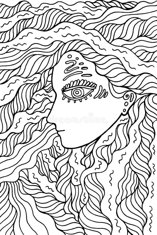 Fantastic shaman girl