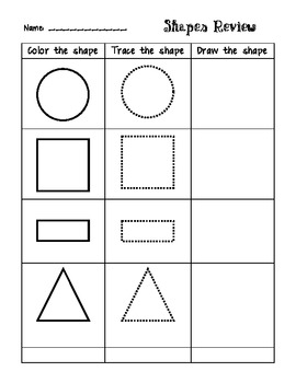 Shapes review