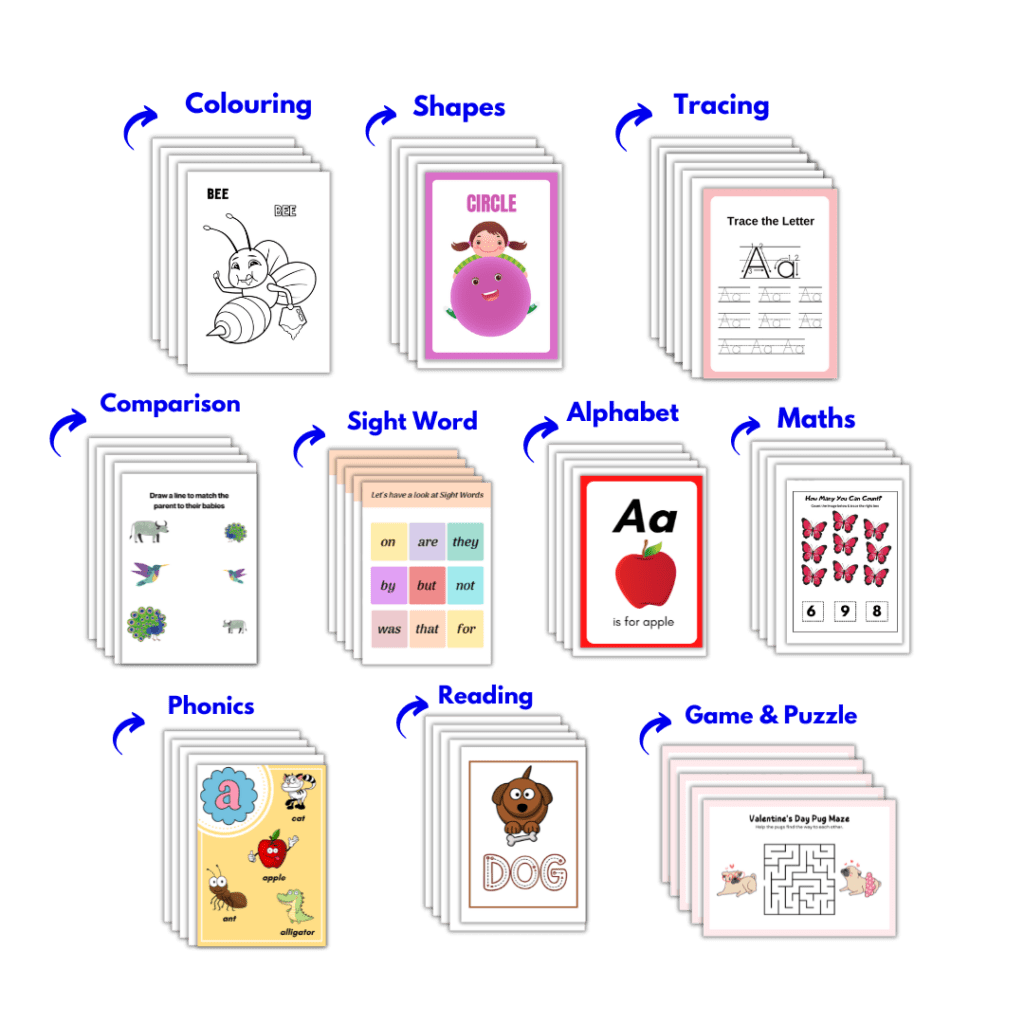 Premium kids worksheets us â