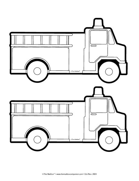 Fire truck pattern