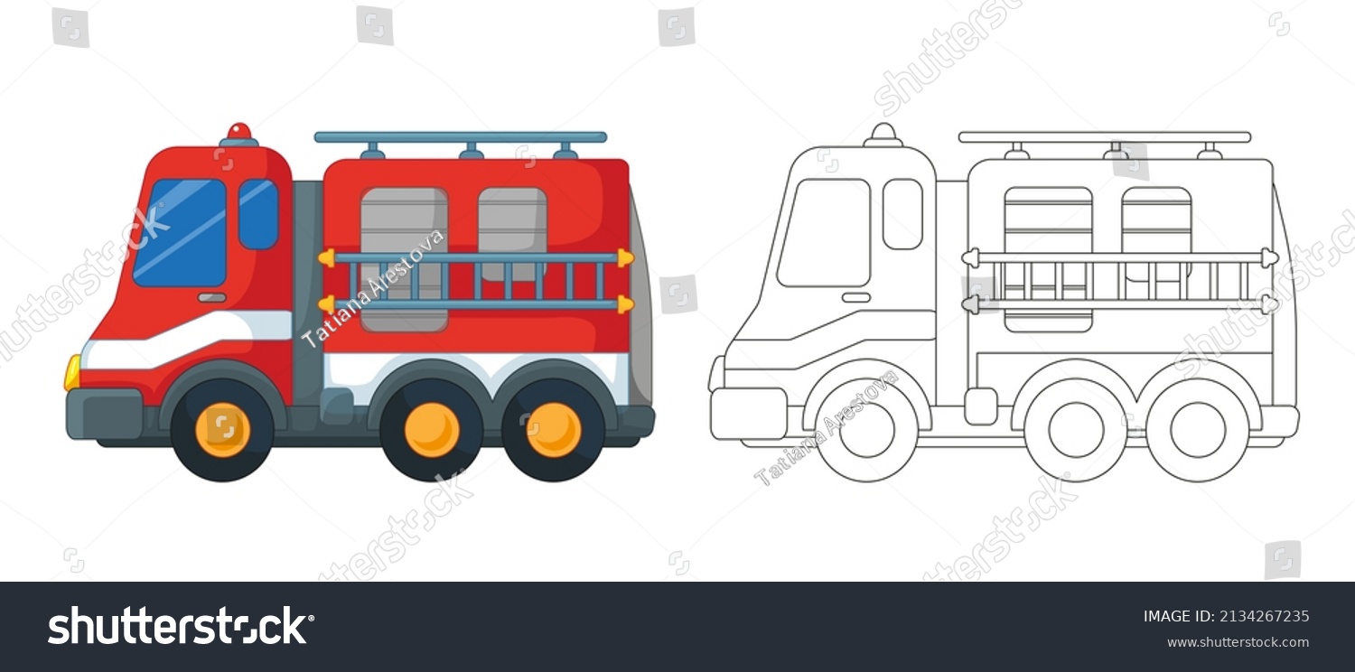 Thousand children fire truck royalty