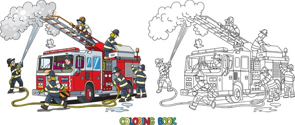 Thousand children fire truck royalty